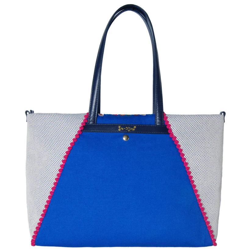 Mara Folklore Embroidered Shopper | Lightweight Hand-Embroidered Tote – Havana & Co. - Havana & Co.