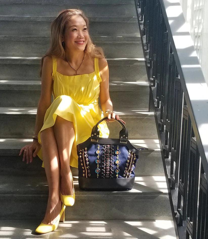 Robbie Zipper Tote - Havana & Co.