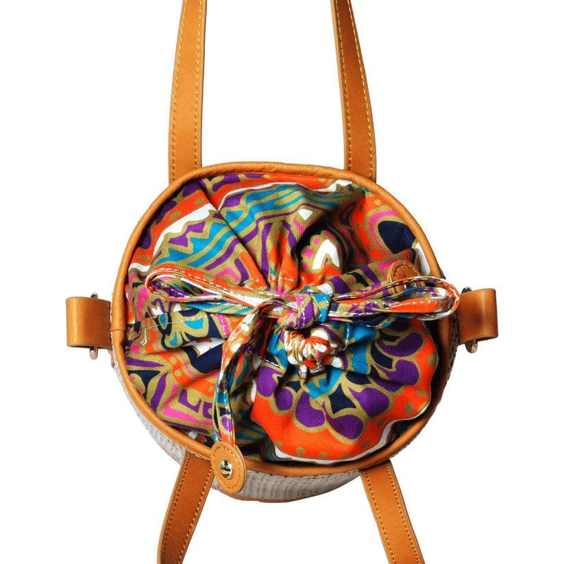 Tory Small Rattan Basket | Chic Hand-Woven Bag in Black or Brown – Havana & Co. - Havana & Co.