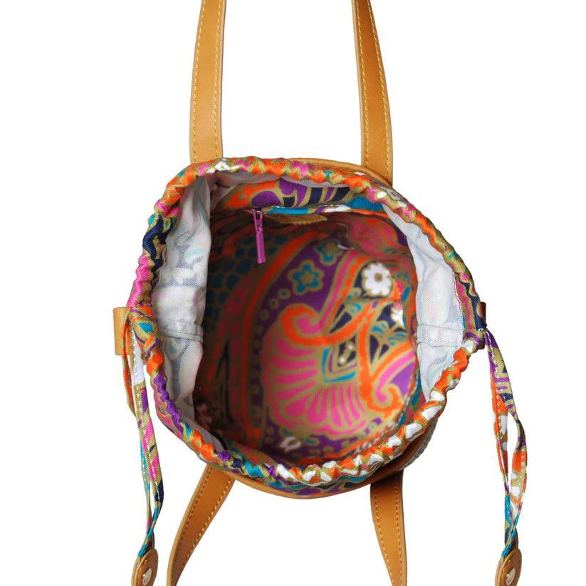 Tory Small Rattan Basket | Chic Hand-Woven Bag in Black or Brown – Havana & Co. - Havana & Co.