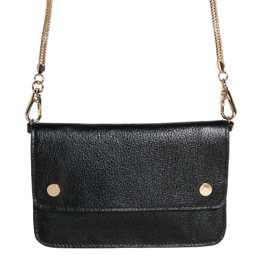 Ronda II Suede/Leather Pouch - Havana & Co.