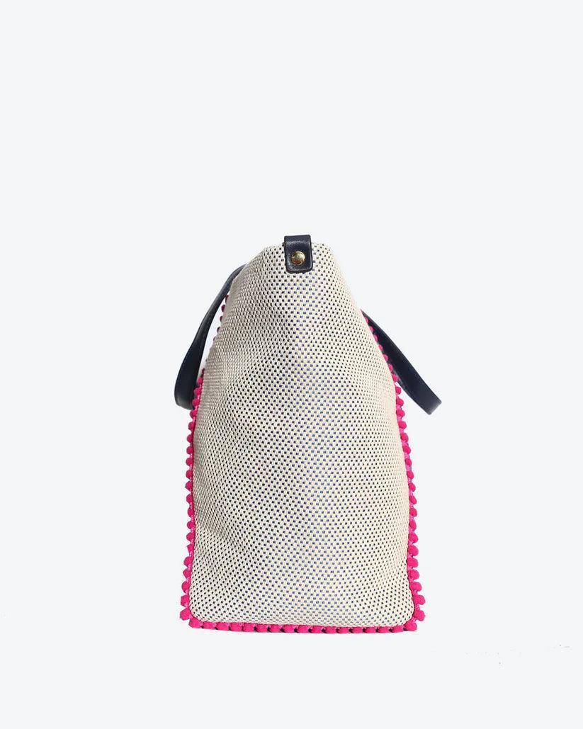 Mara Folklore Embroidered Shopper | Lightweight Hand-Embroidered Tote – Havana & Co. - Havana & Co.