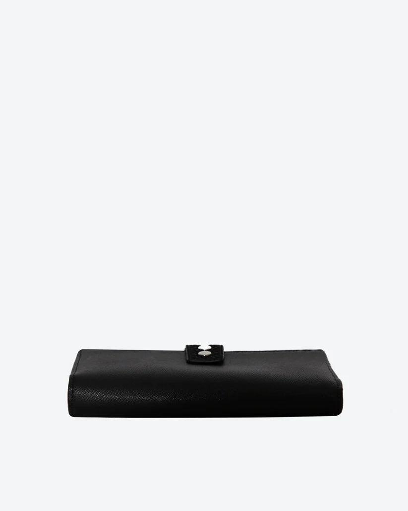 Pita Leather Clutch/Wallet | Compact Crossbody Bag in Saffiano Leather – Havana & Co. - Havana & Co.