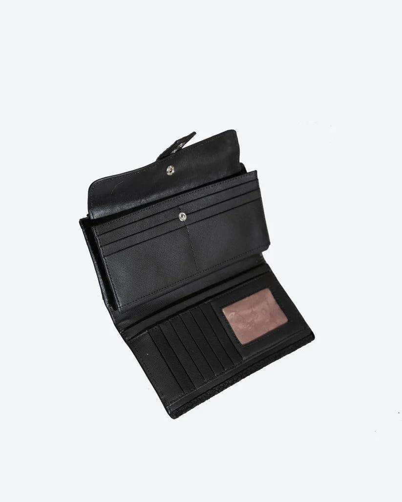 Pita Leather Clutch/Wallet | Compact Crossbody Bag in Saffiano Leather – Havana & Co. - Havana & Co.