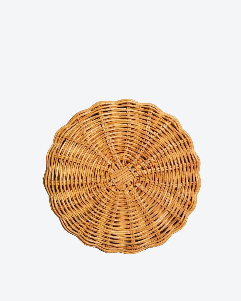 Tory Small Rattan Basket | Chic Hand-Woven Bag in Black or Brown – Havana & Co. - Havana & Co.