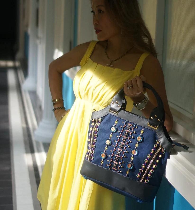 Robbie Zipper Tote - Havana & Co.