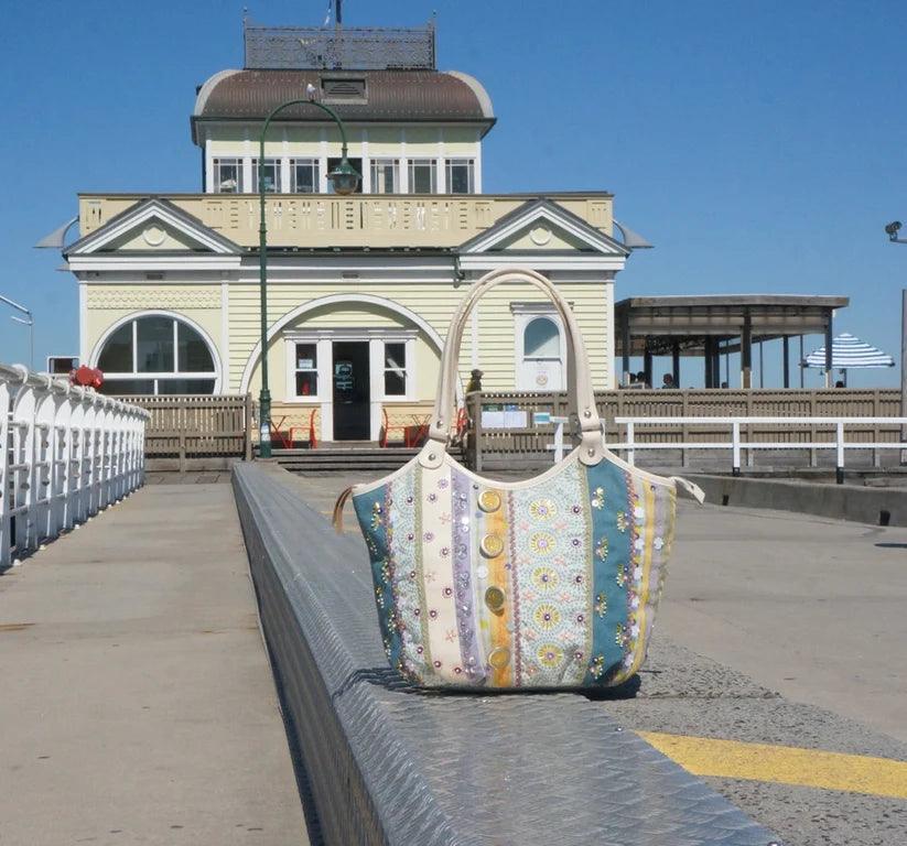 Cassey Patchwork Bucket - Havana & Co.