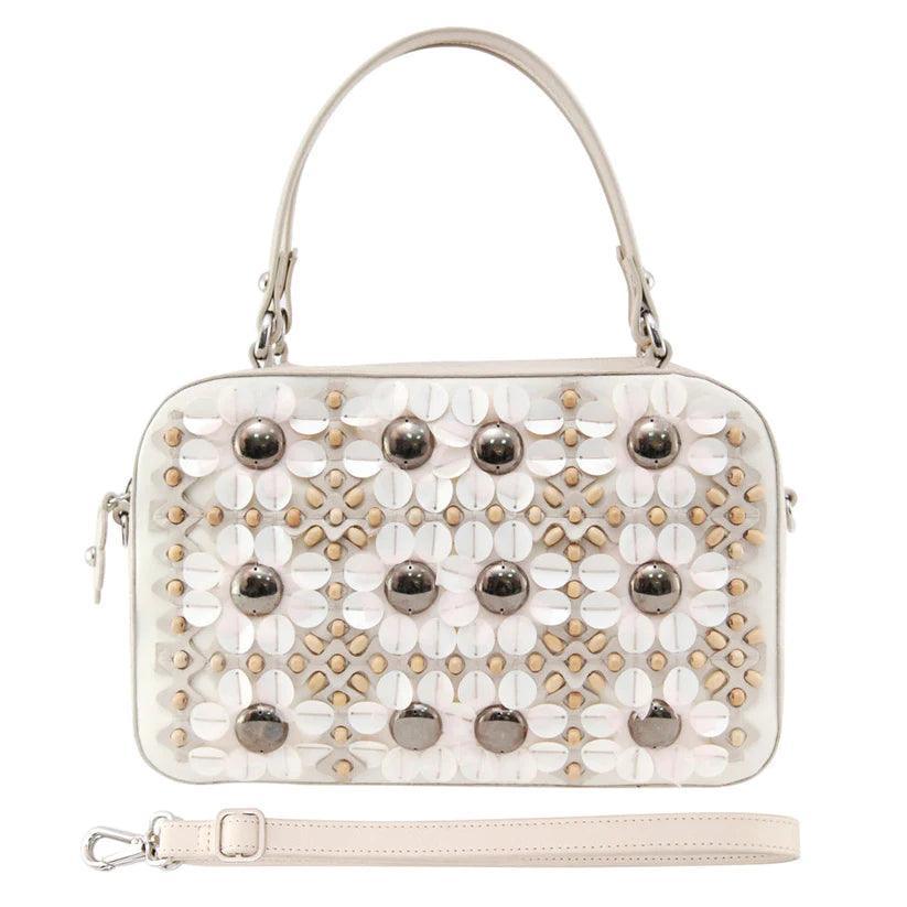 Petula Embellished Leather Box Bag | Unique Handcrafted Style – Havana & Co. - Havana & Co.