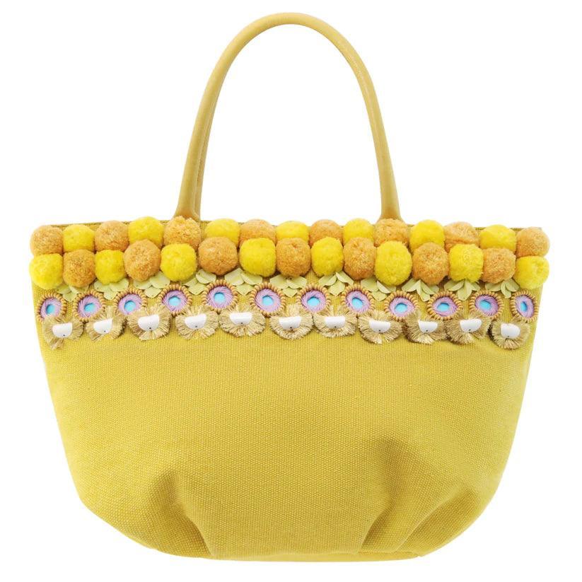 Poppy Embellished Summer Bucket - Havana & Co.