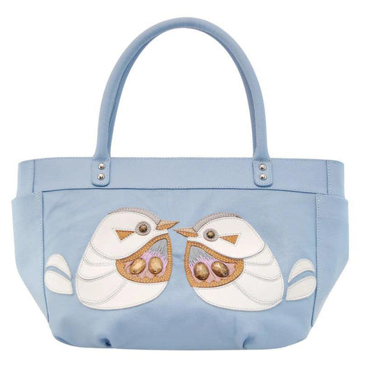 Auklet Leather Bucket Bag | Handcrafted with Whimsical Embroidery – Havana & Co. - Havana & Co.