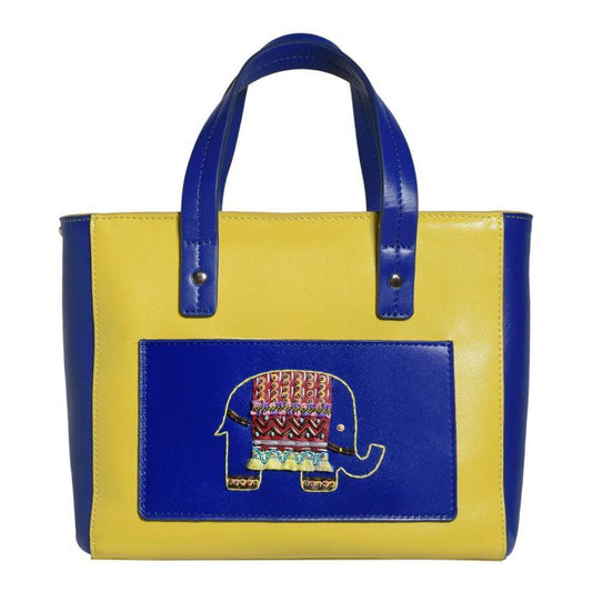 Ekanta Leather Square Tote | Havana & Co. – Vibrant & Functional Design - Havana & Co.