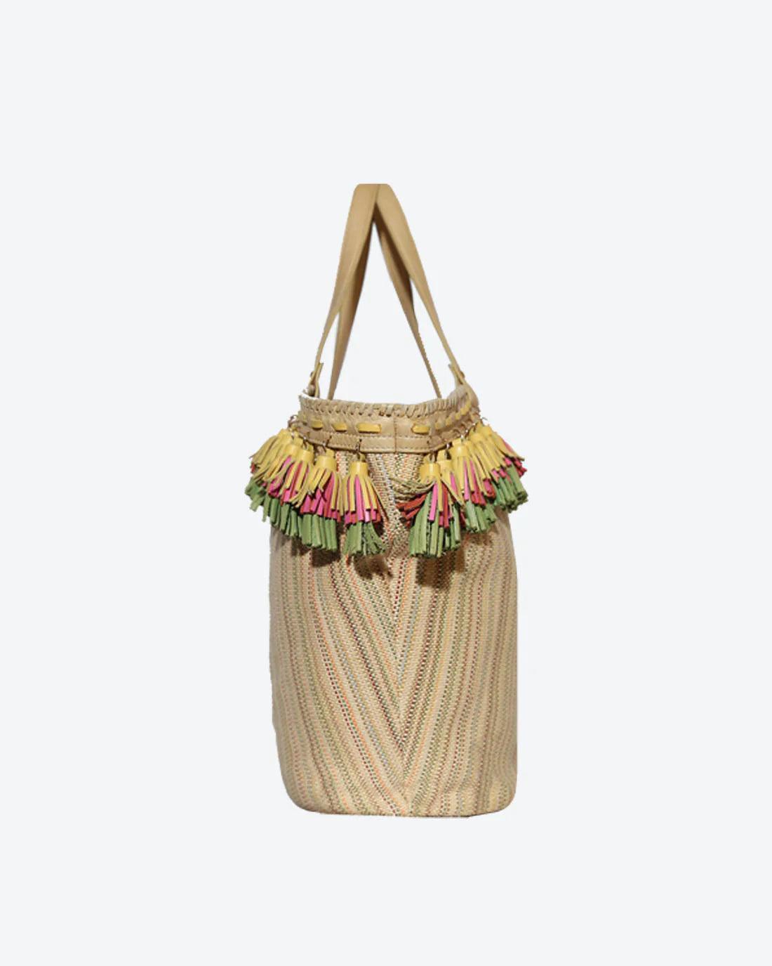 GAURA Embellished Beach Basket | Havana & Co. – Elegant & Functional - Havana & Co.