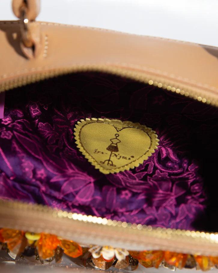 AMYA Beaded Mini Box Bag | Handmade 3D Floral Party Bag – Havana & Co. - Havana & Co.