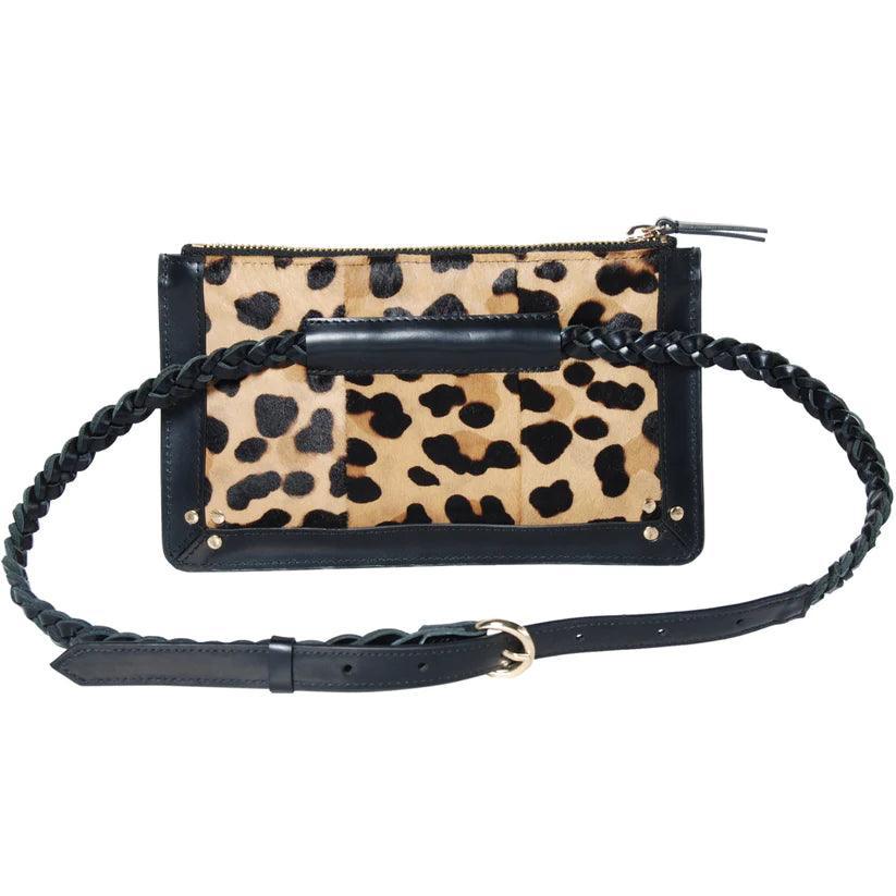 LEOPARD Convertible Pouch | 3-in-1 Leather Crossbody & Bum Bag – Havana & Co. - Havana & Co.