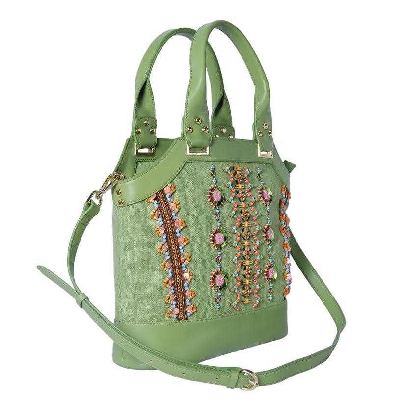 ROBBIE Beaded Shopper - Havana & Co.