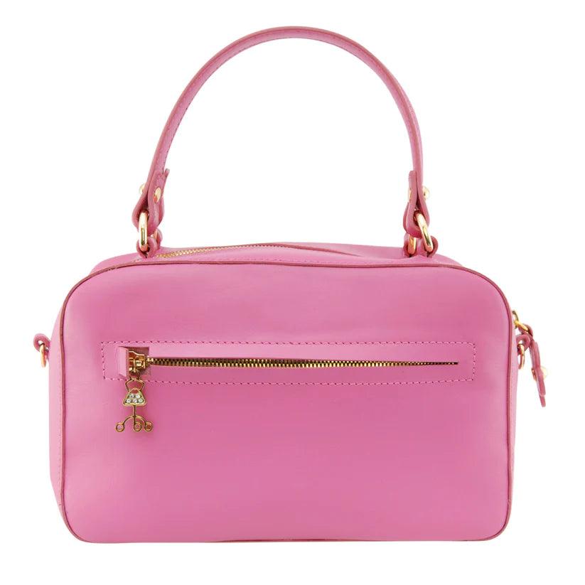 PETULA Embellished Leather Box Bag - Havana & Co.