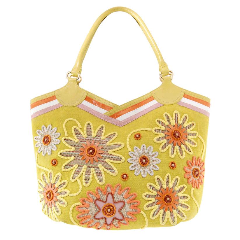 Odorata Embroidered Beach Bucket