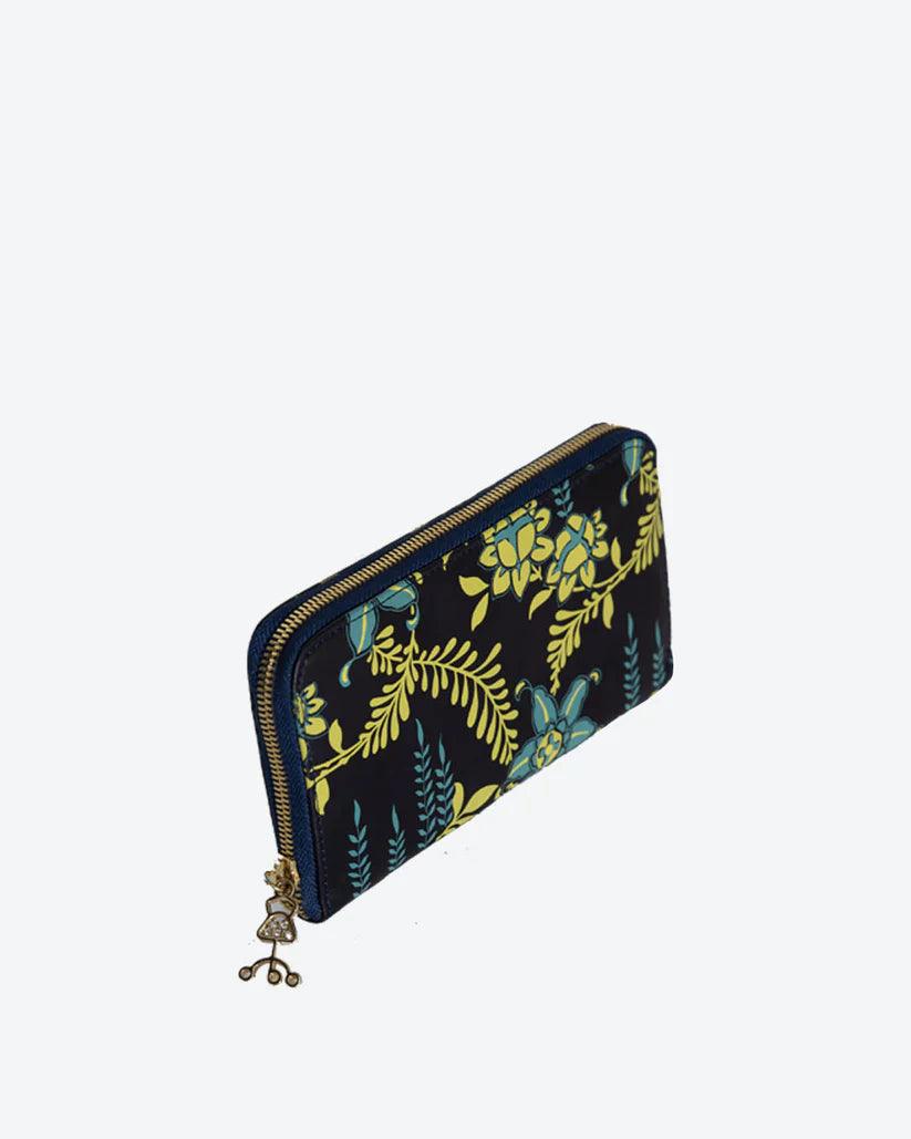 ATROPA Printed Leather Wallet - Havana & Co.