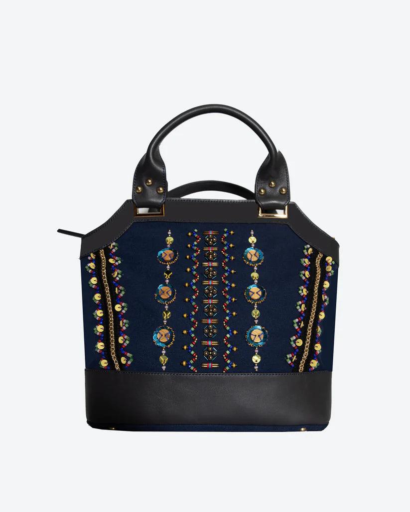 ROBBIE Beaded Shopper - Havana & Co.