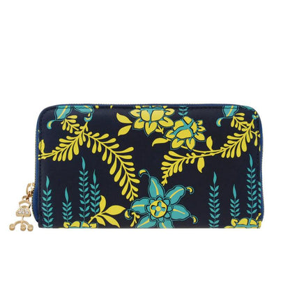 ATROPA Printed Leather Wallet - Havana & Co.