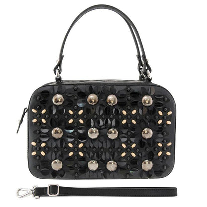 Petula Embellished Leather Box Bag | Unique Handcrafted Style – Havana & Co. - Havana & Co.