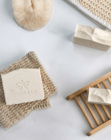 Pink Himalayan Salt Glow (with Orange Peel or Oatmeal) | Havana & Co. – Natural Facial Handmade Soap - Havana & Co.